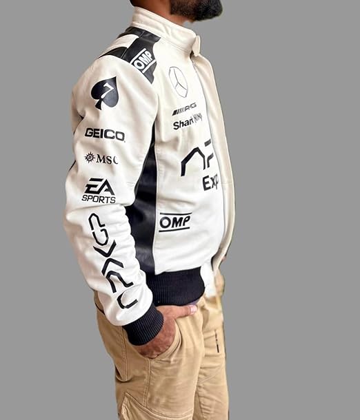 APXGP Leather Racing Jacket