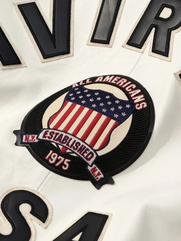 Iconic White Avirex Jacket