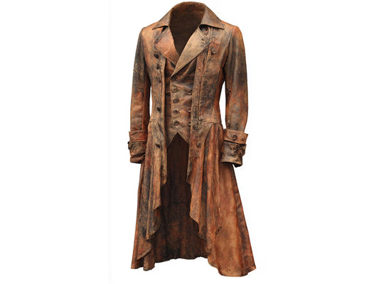 Gothic Pirate Trench Coat